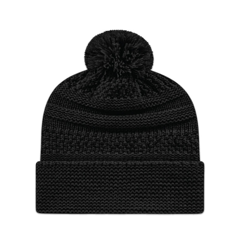 Cap America - Cable Knit - Black