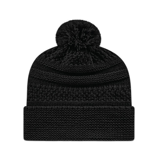 Cap America - Cable Knit - Black