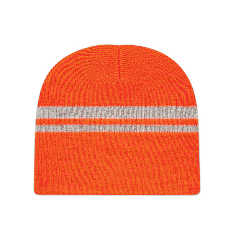Cap America - Reflective Beanie - Hi-Vis Orange