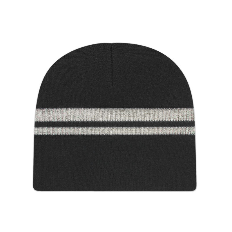 Cap America - Reflective Beanie - Black