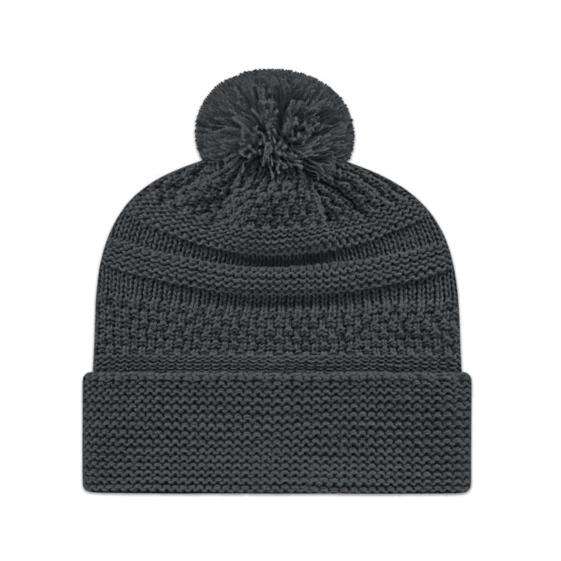 Cap America - Cable Knit - Charcoal