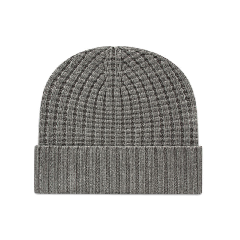 Cap America - Premium Waffle Knit with Cuff - Heather