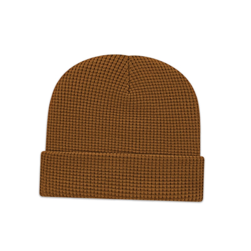 Cap America - Waffle Knit with Cuff - Cider