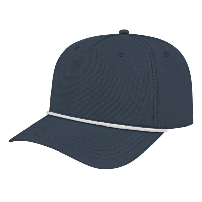 Cap America - Athletic Rope Cap - Dark Blue/White