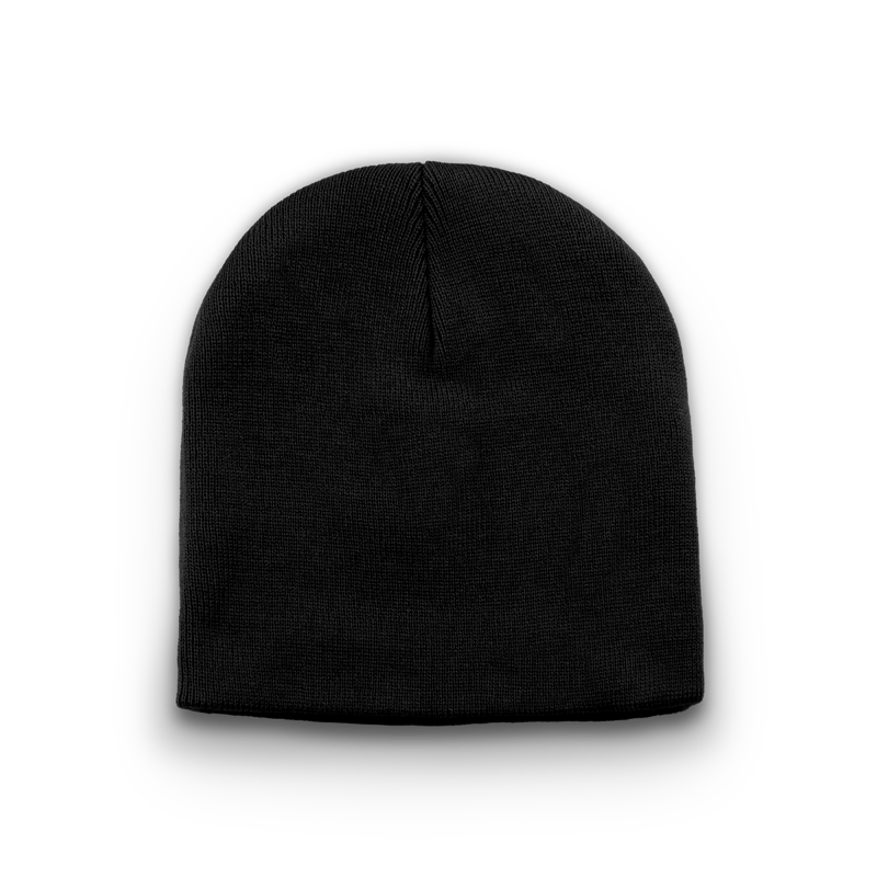 Division - Traditional Knit Beanie - Black