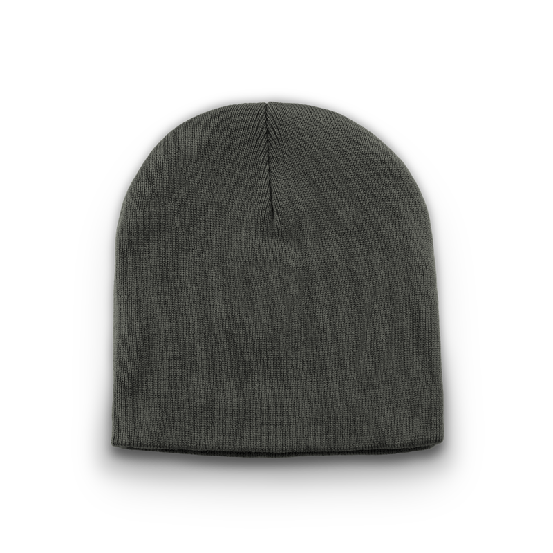 Division - Traditional Knit Beanie - Charcoal