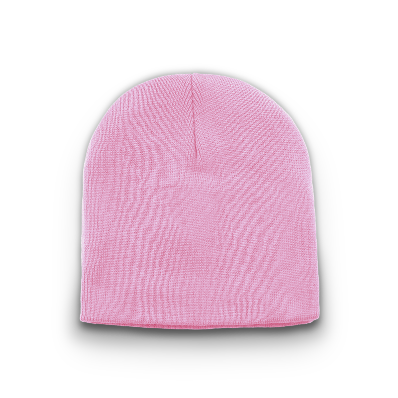 Division - Traditional Knit Beanie - Pink