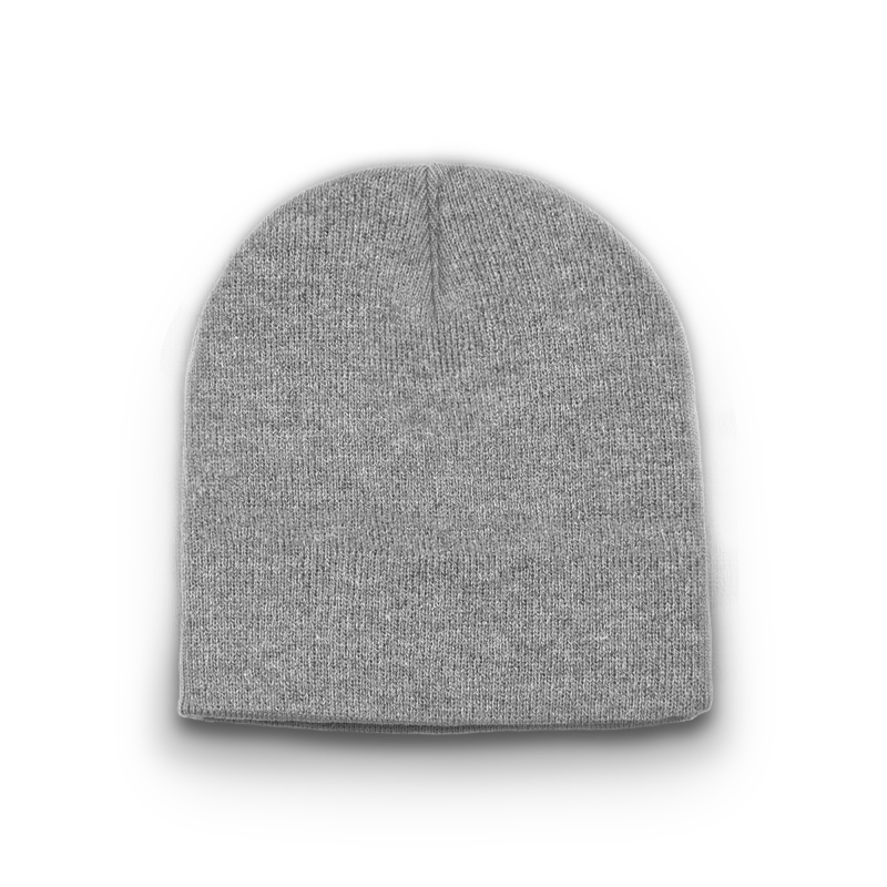 Division - Traditional Knit Beanie - Light Heather