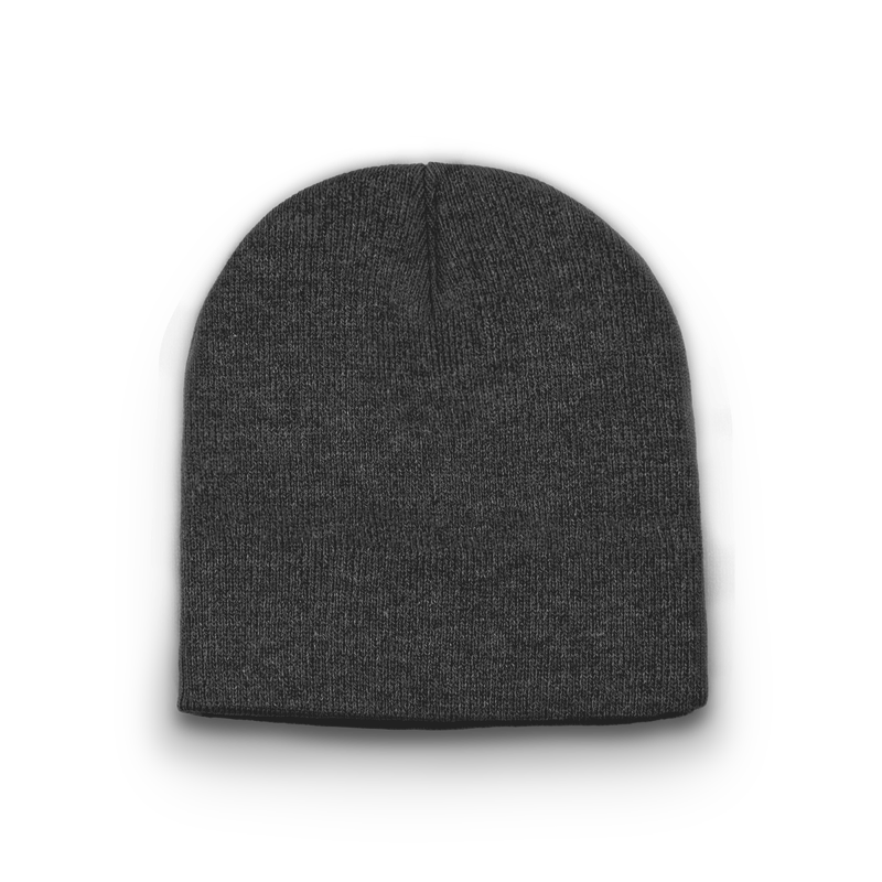 Division - Traditional Knit Beanie - Dark Heather
