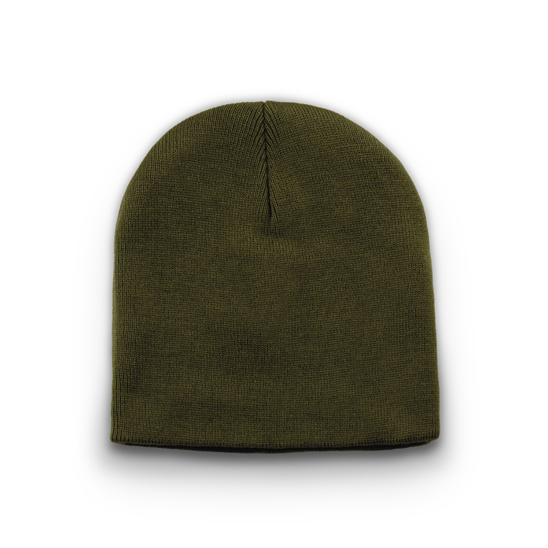 Division - Traditional Knit Beanie - Army Green