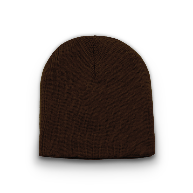 Division - Traditional Knit Beanie - Brown