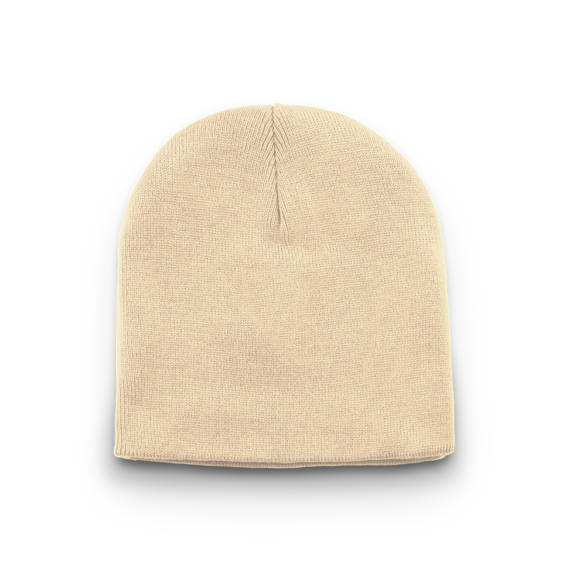 Division - Traditional Knit Beanie - Ivory
