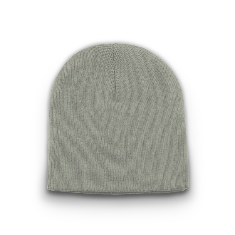Division - Traditional Knit Beanie - Silver
