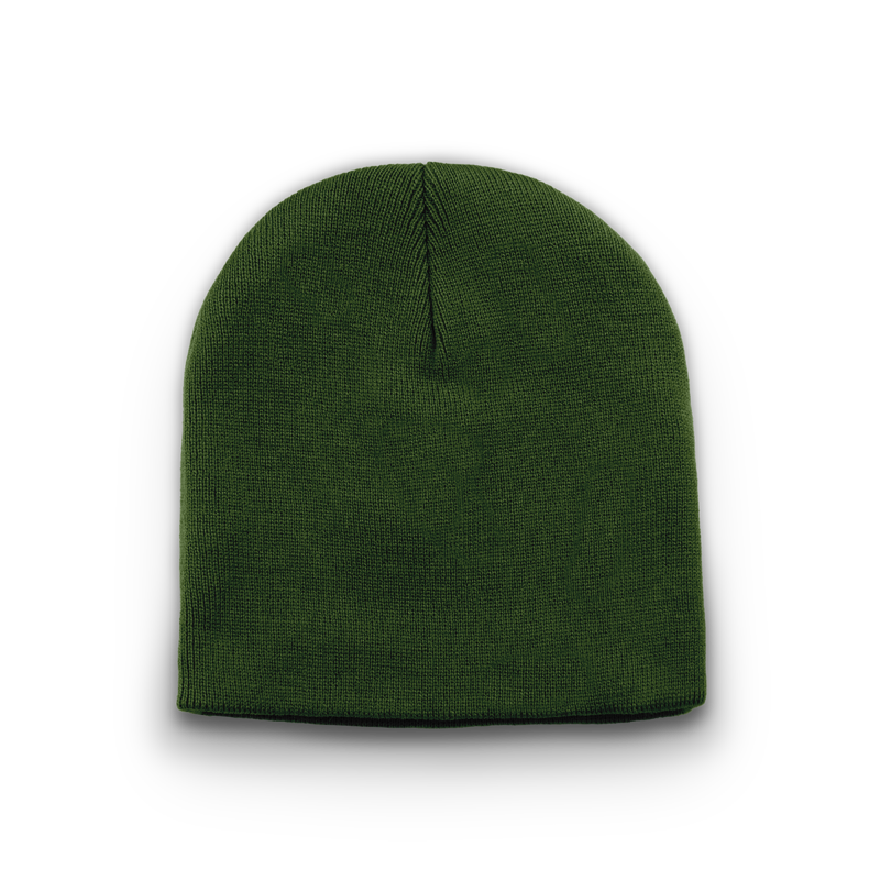 Division - Traditional Knit Beanie - Forest Green