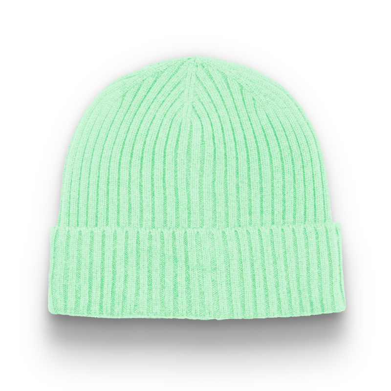 Division - Traditional 6 Seam Ribbed Toque with Cuff - Mint