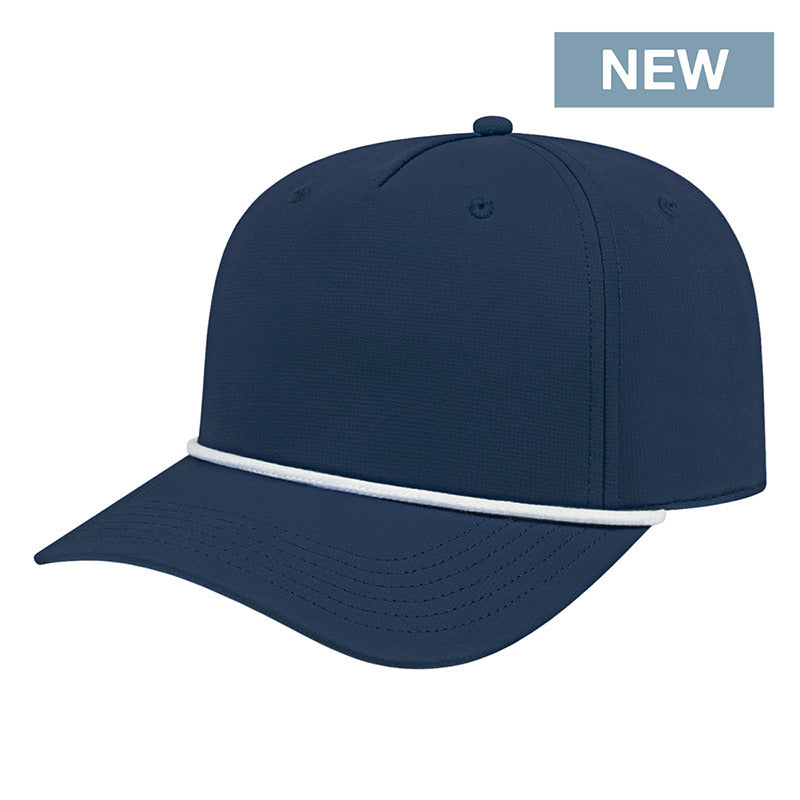 Cap America - Athletic Rope Cap - Navy/White