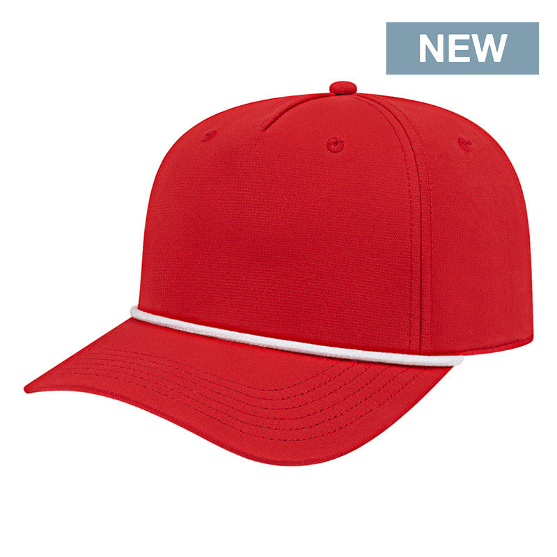 Cap America - Athletic Rope Cap - Red/White