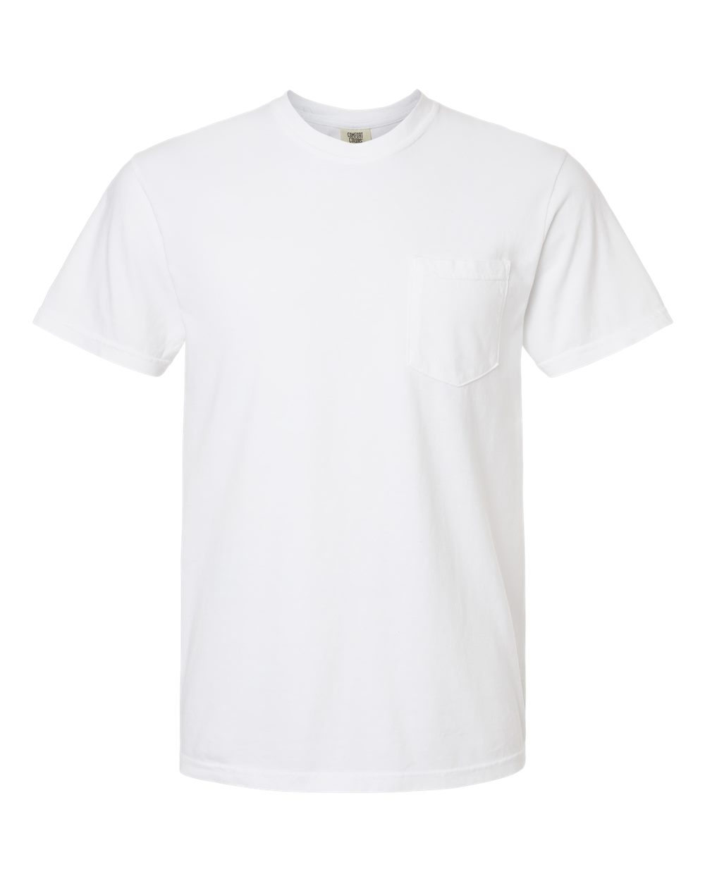 Comfort Colors - Garment-Dyed Heavyweight Pocket T-Shirt - White