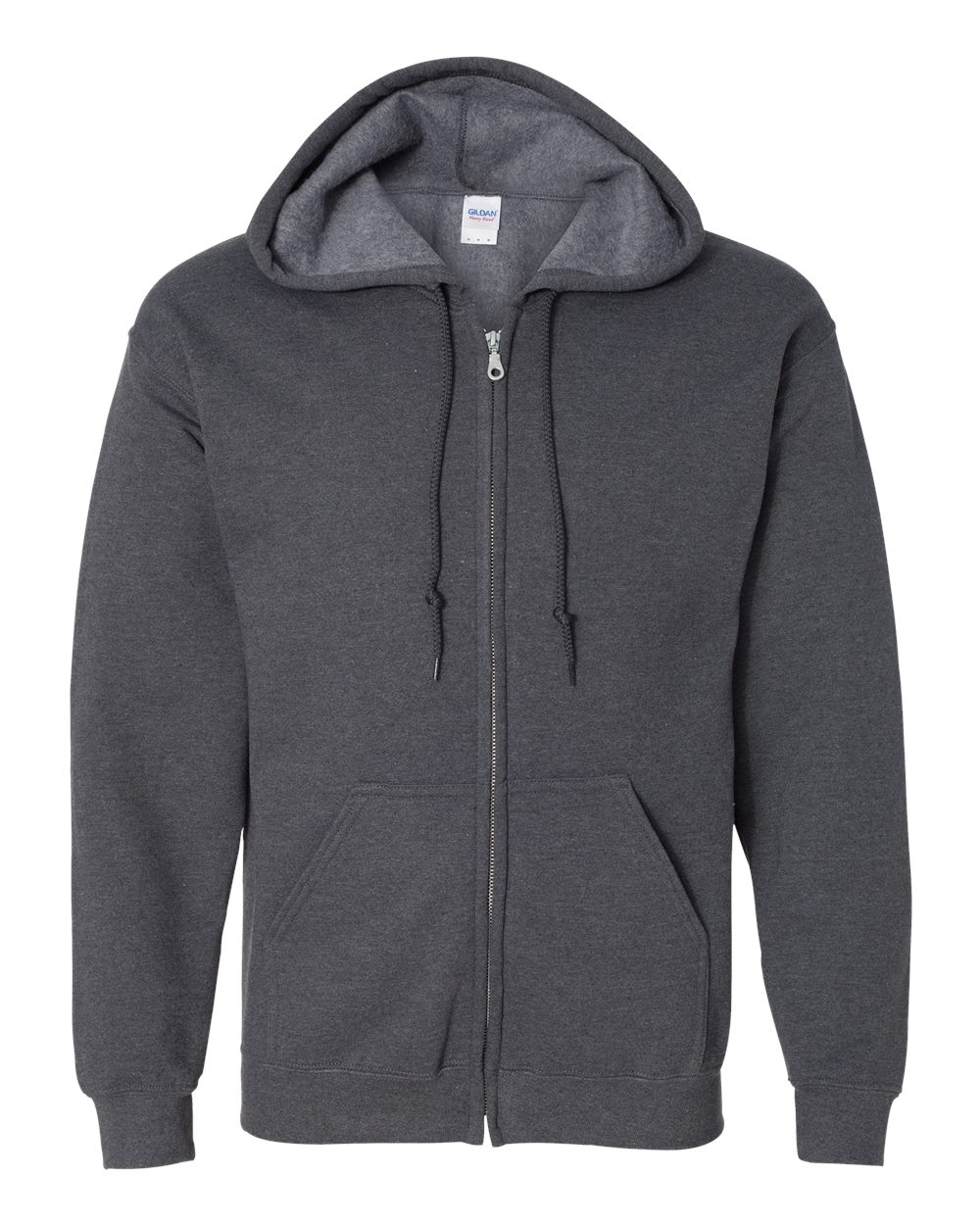Gildan - Heavy Blend™ Full-Zip Hooded Sweatshirt - Dark Heather