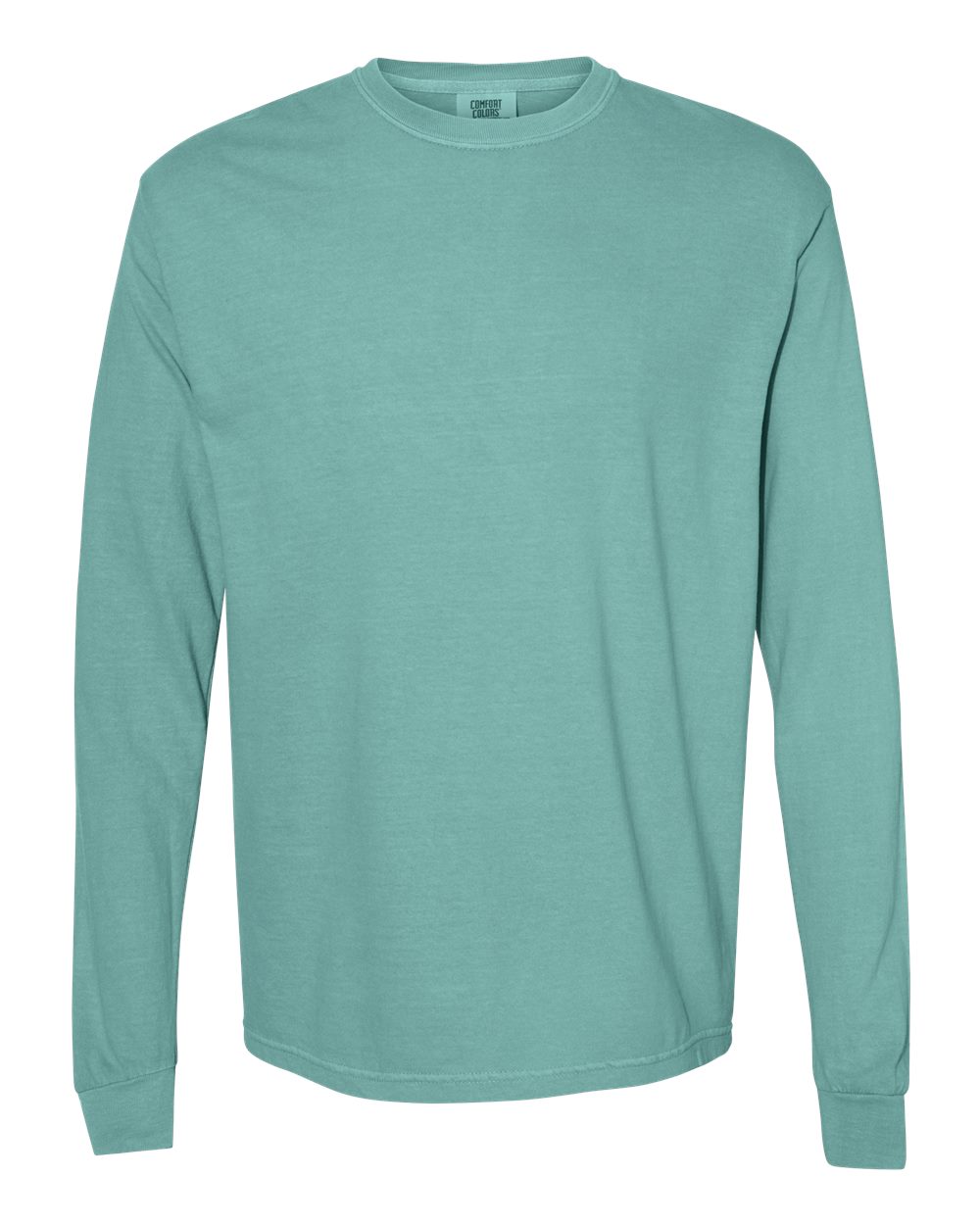 Comfort Colors - Garment-Dyed Heavyweight Long Sleeve T-Shirt - Seafoam