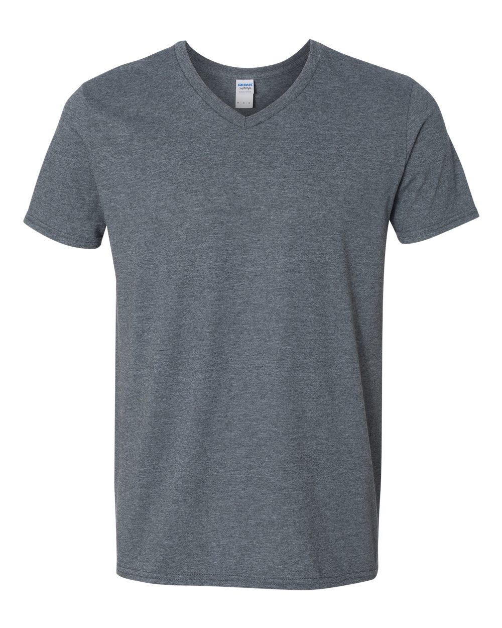 Gildan - Softstyle® V-Neck T-Shirt - Dark Heather