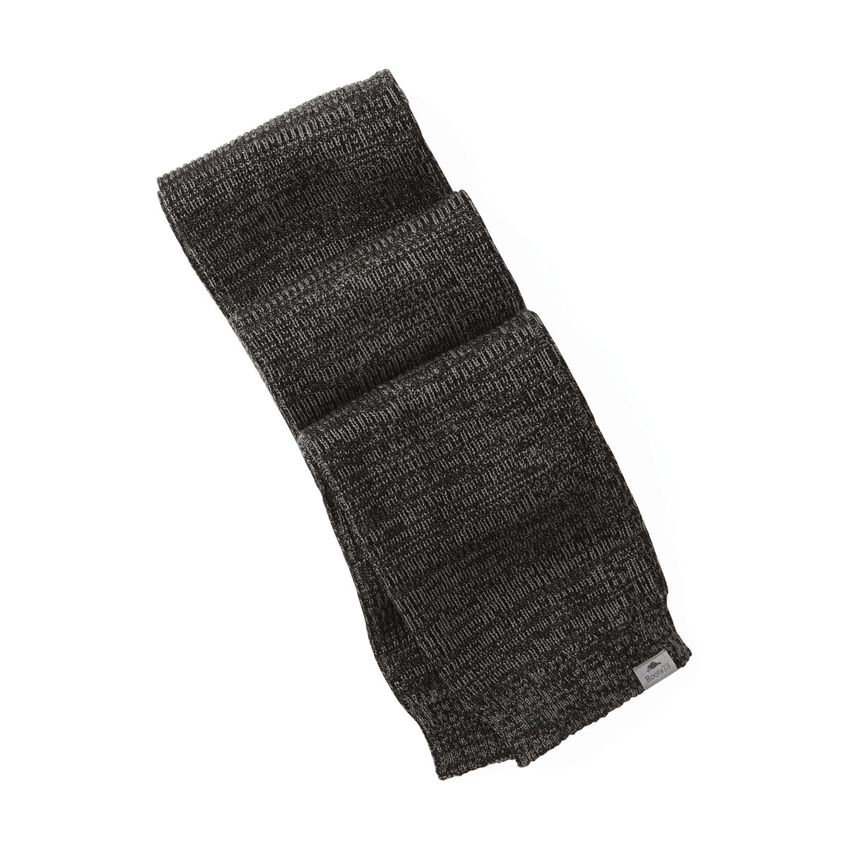 Roots - Wallace Knit Scarf - Smoke Heather