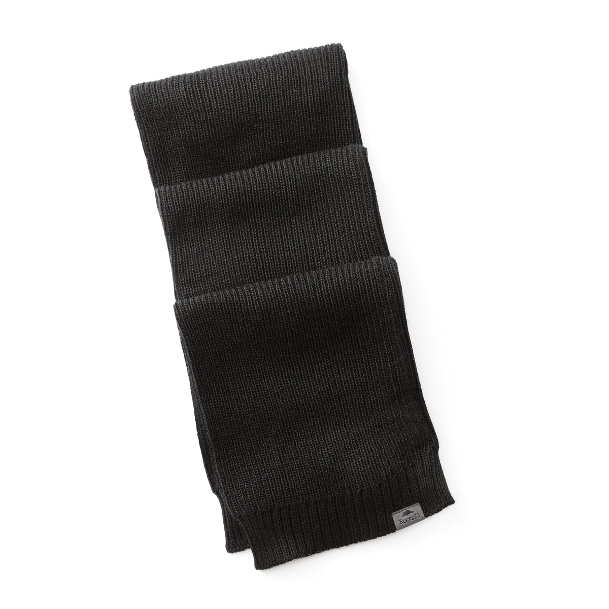 Roots - Wallace Knit Scarf - Black