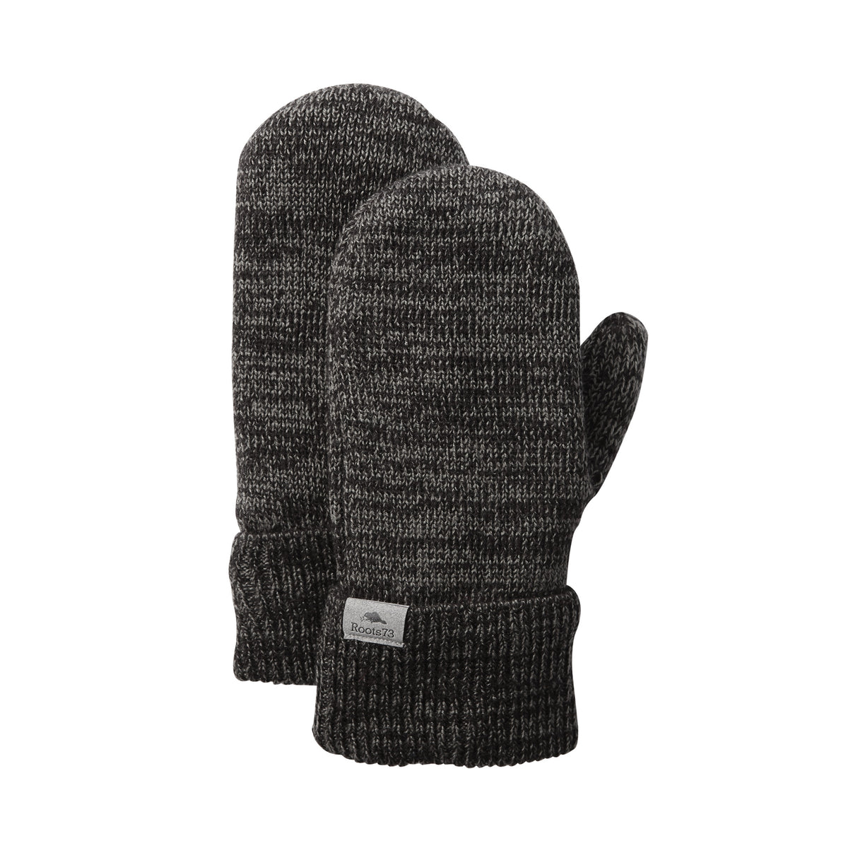 Roots - Maplelake Mittens - Smoke Heather