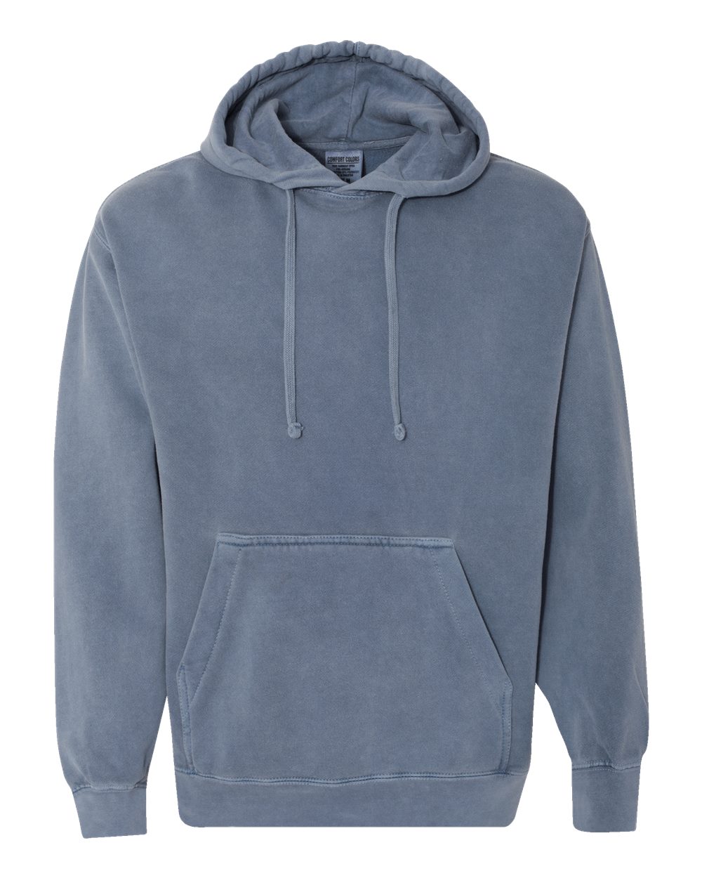 Comfort Colors - Garment-Dyed Hooded Sweatshirt - Blue Jean