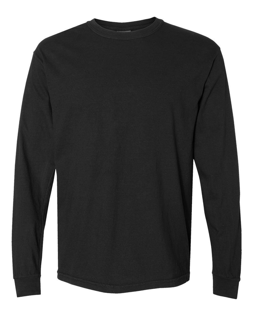 Comfort Colors - Garment-Dyed Heavyweight Long Sleeve T-Shirt - Black