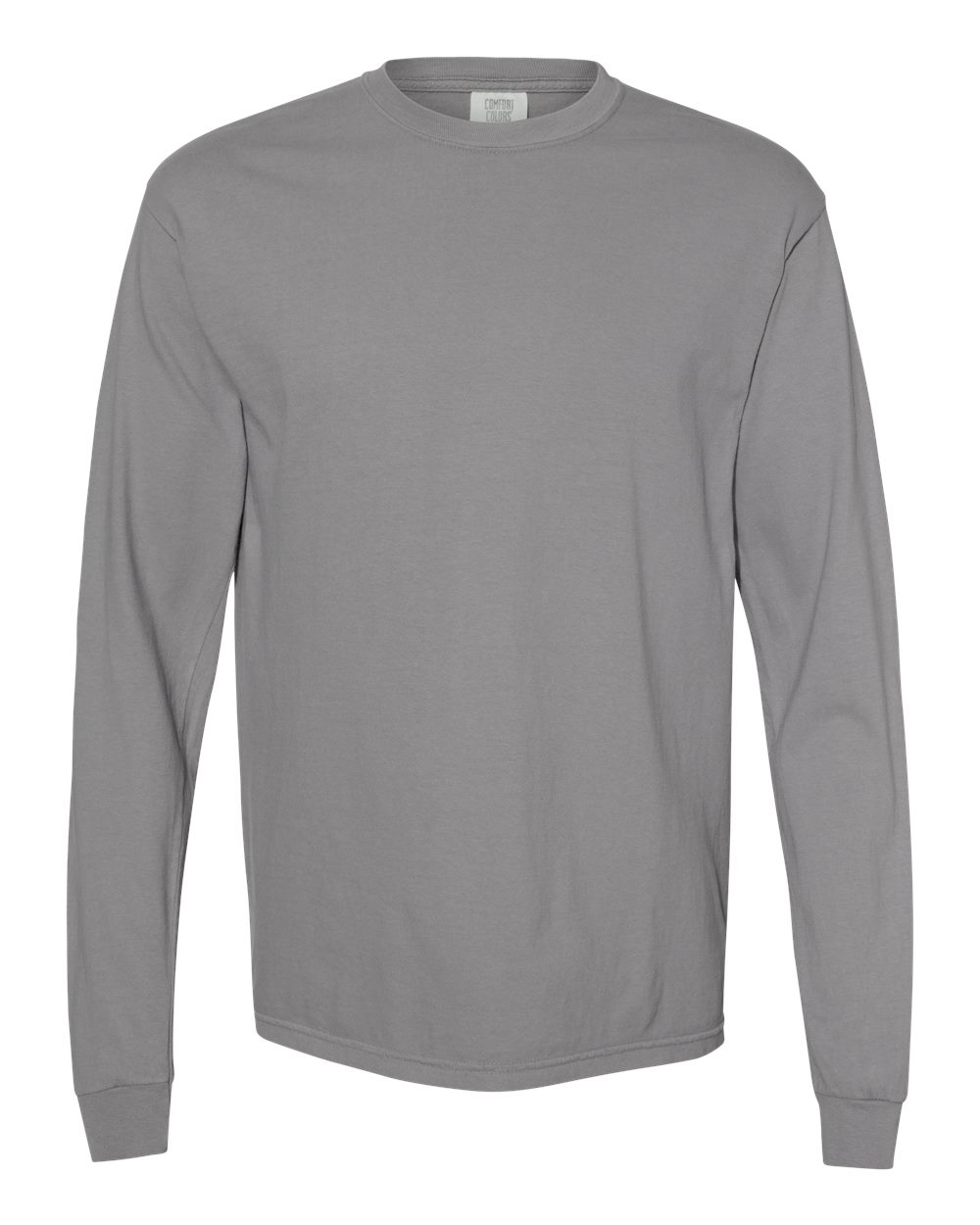 Comfort Colors - Garment-Dyed Heavyweight Long Sleeve T-Shirt - Granite
