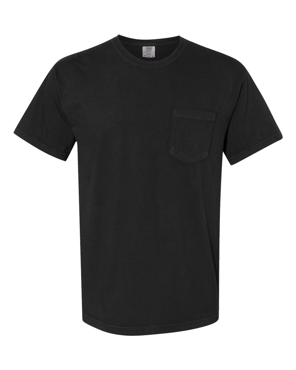 Comfort Colors - Garment-Dyed Heavyweight Pocket T-Shirt - Black