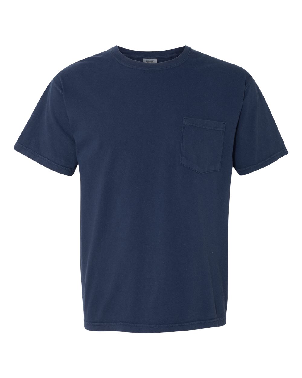 Comfort Colors - Garment-Dyed Heavyweight Pocket T-Shirt - True Navy