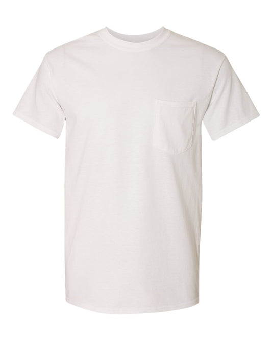 Gildan - Heavy Cotton™ Pocket T-Shirt - White
