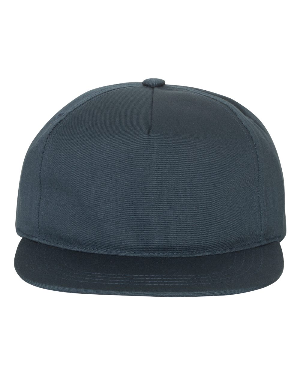 YP Classics - Lightly-Structured Five-Panel Snapback Cap - Navy