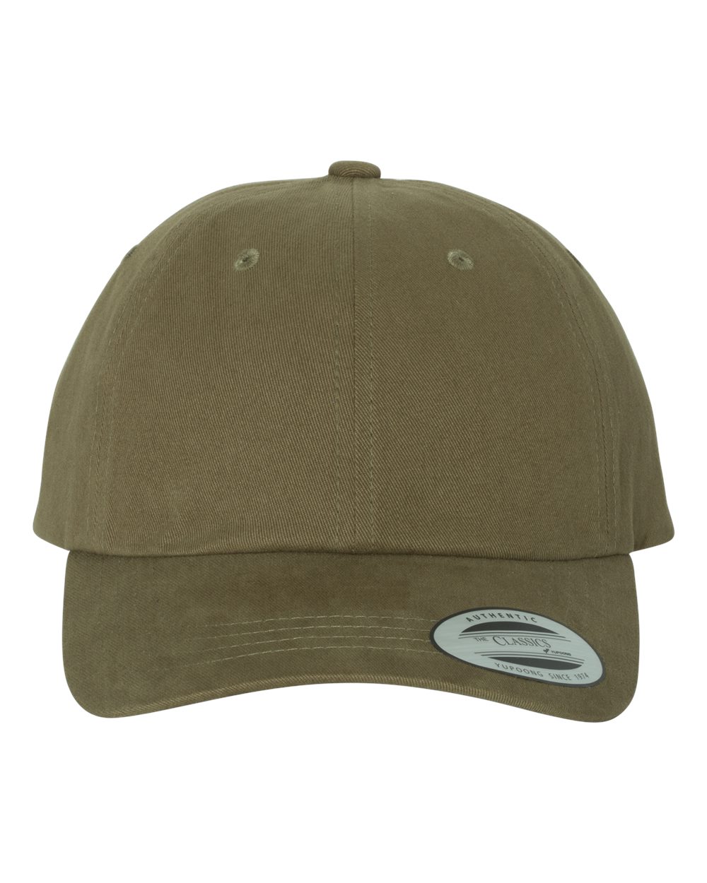 YP Classics - Peached Cotton Twill Dad Hat - Loden