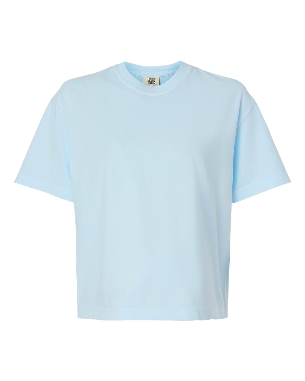 Comfort Colors - Women's Garment-Dyed Heavyweight Boxy T-Shirt - Chambray