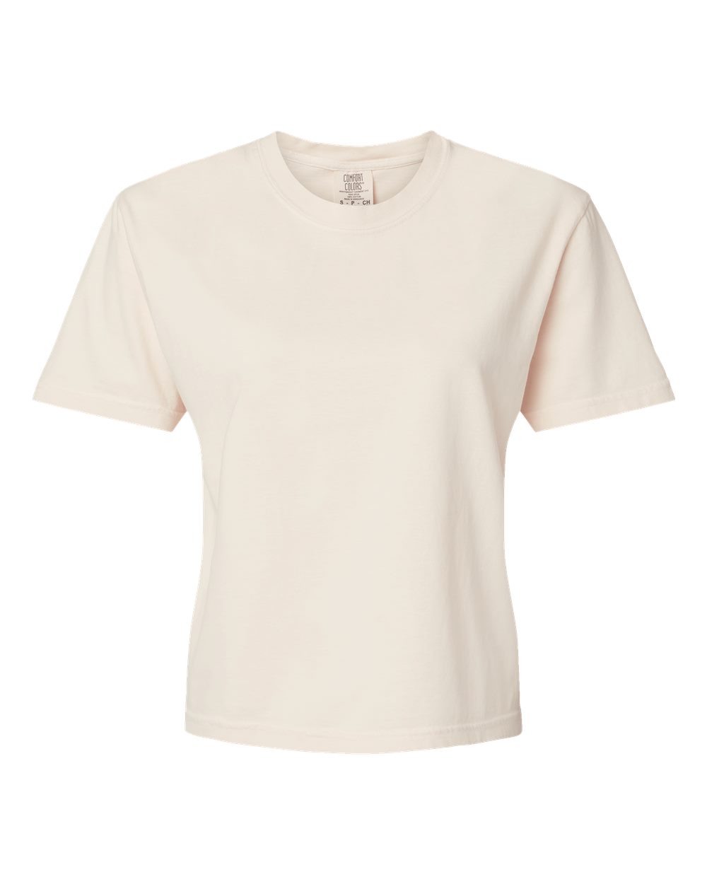 Comfort Colors - Women's Garment-Dyed Heavyweight Boxy T-Shirt - Ivory