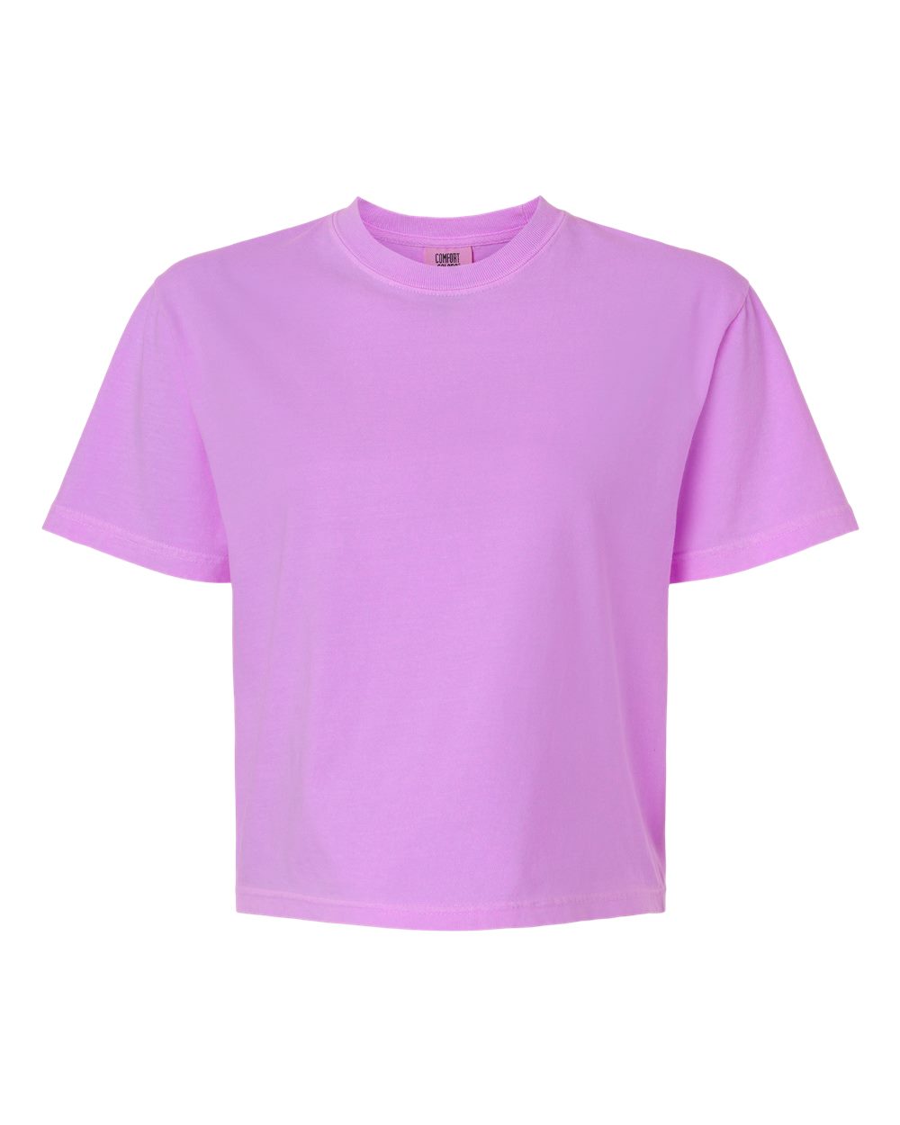 Comfort Colors - Women's Garment-Dyed Heavyweight Boxy T-Shirt - Neon Violet