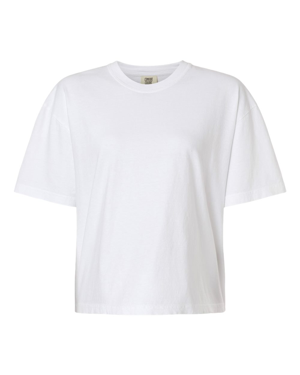 Comfort Colors - Women's Garment-Dyed Heavyweight Boxy T-Shirt - White