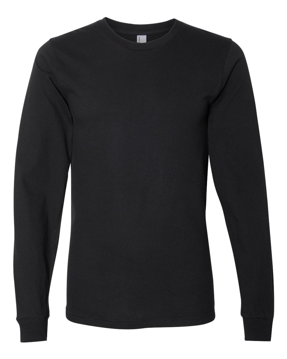 American Apparel - Fine Jersey Long Sleeve Tee - Black