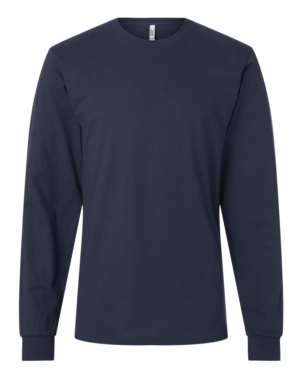 American Apparel - Fine Jersey Long Sleeve Tee - Navy