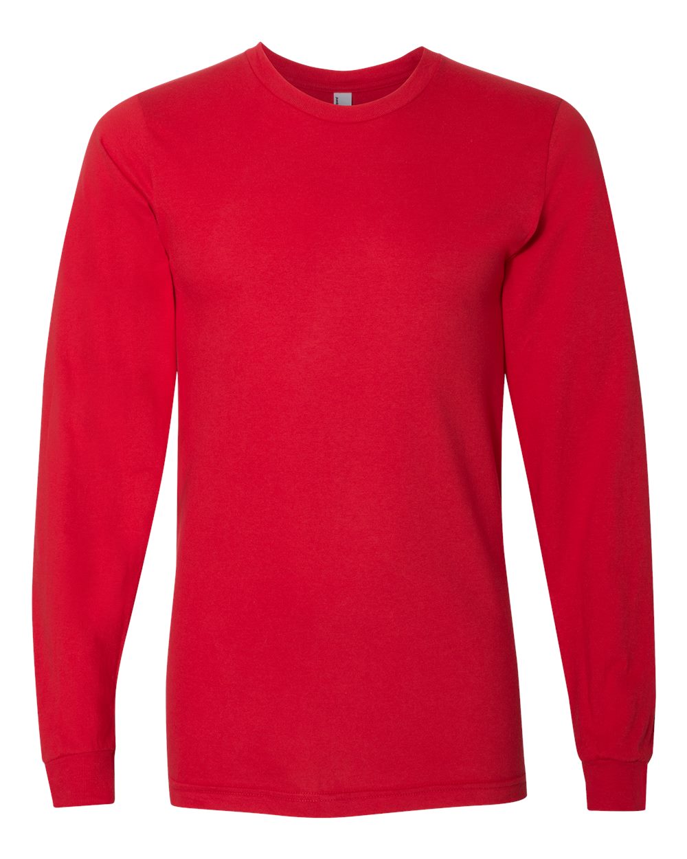 American Apparel - Fine Jersey Long Sleeve Tee - Red