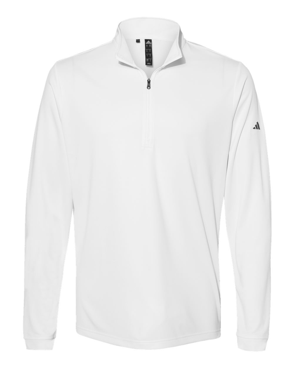 Adidas - Ultimate365 Lightweight Quarter-Zip Pullover - White