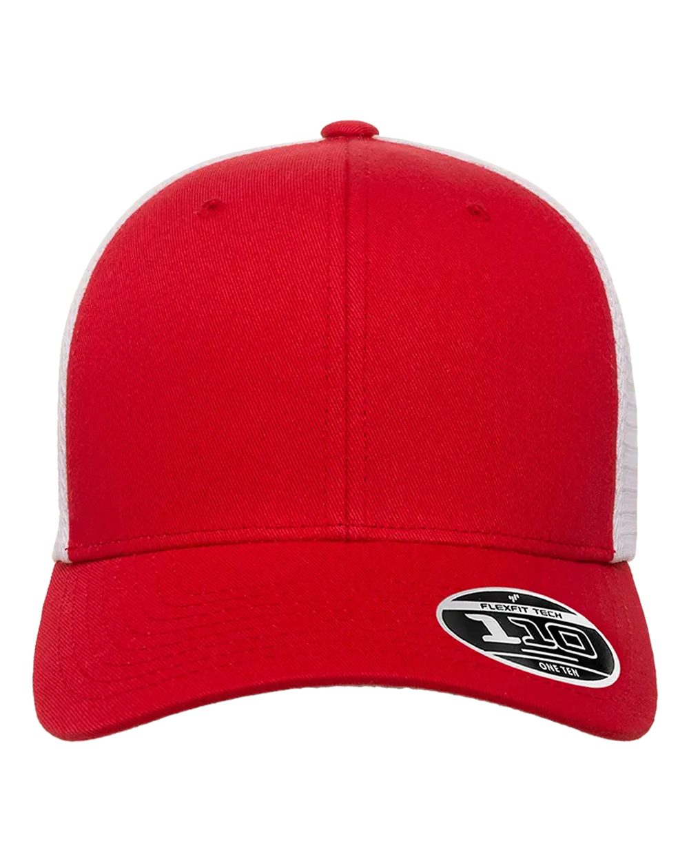 Flexfit - 110® Mesh-Back Cap - Red/ White