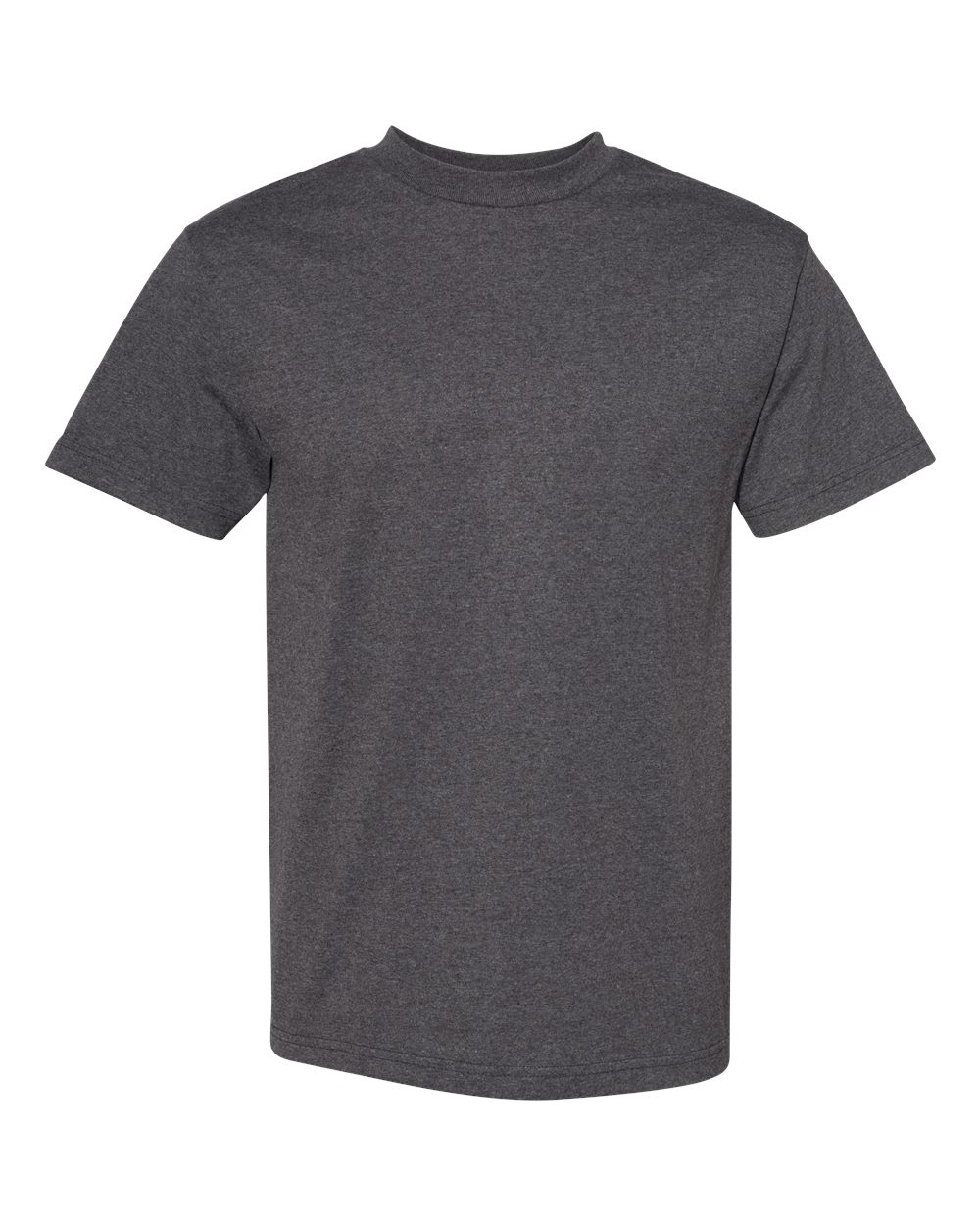 American Apparel - Heavyweight Cotton Tee - Heather Charcoal