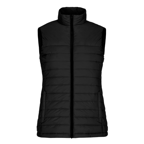 Muskoka Trail Garment Co. - Faro Ladies Puffy Vest - Black