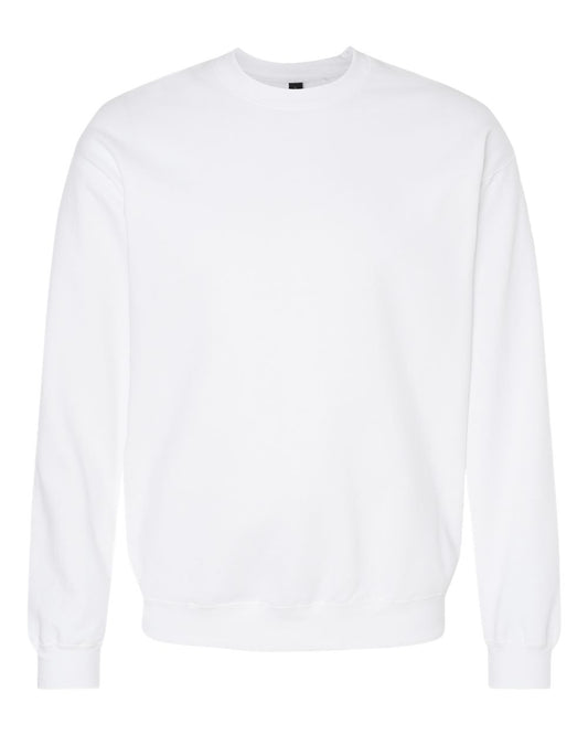 Gildan - Softstyle® Midweight Crewneck Sweatshirt - White