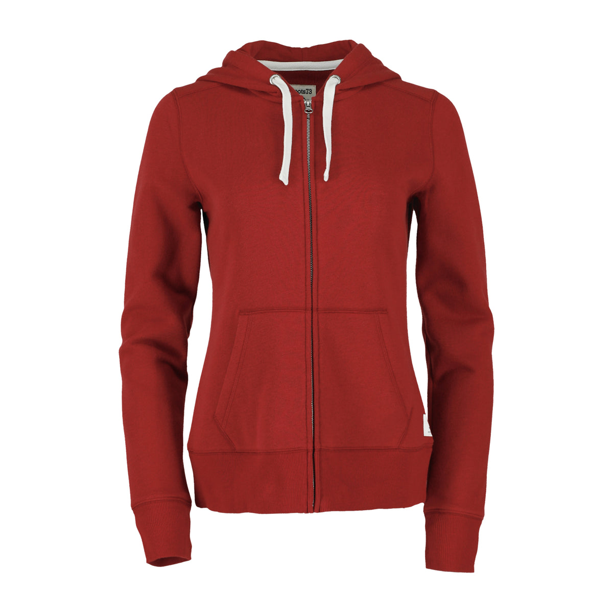 Roots - Women’s Paddlecreek Full Zip Hoodie - Dark Red