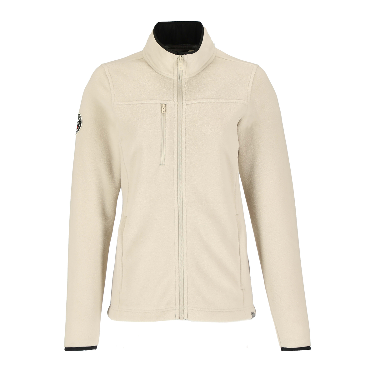 Roots - Women’s Westville Eco Microfleece Full Zip - Oatmeal